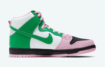 Nike SB Dunk High Invert Celtics