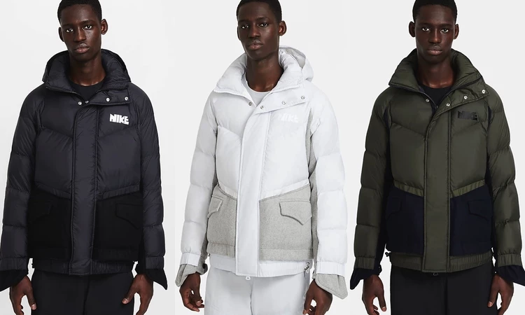 Nike x Sacai men's parka