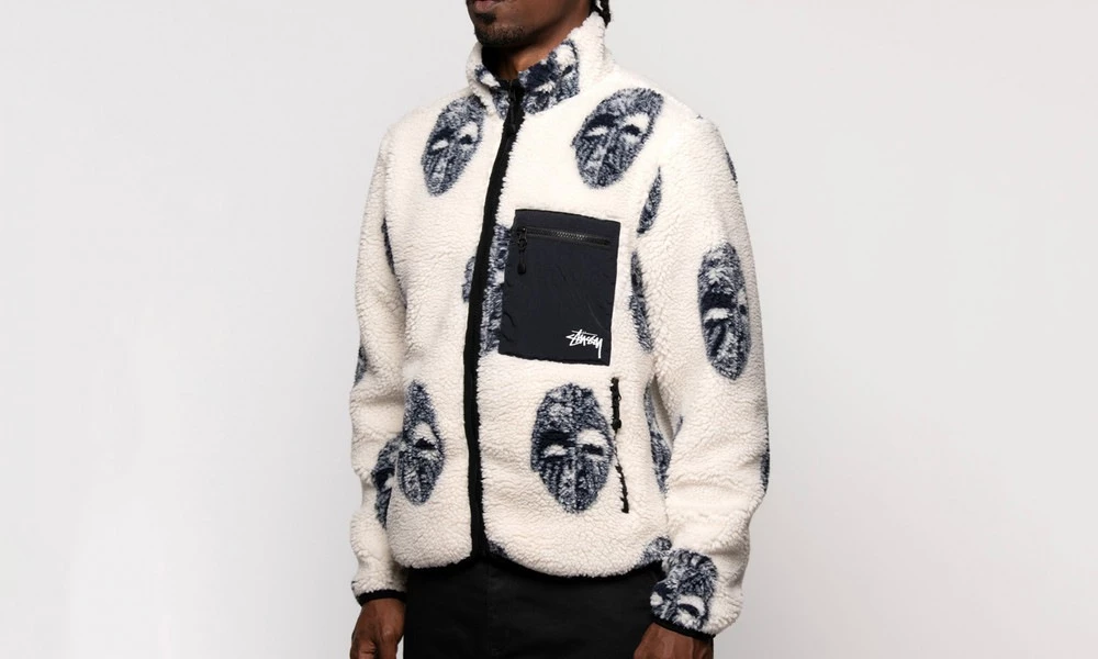 Stüssy Mask Jacquard Sherpa 118389 1002 | Dead Stock