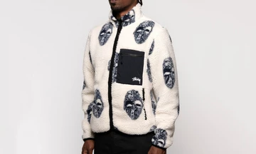 Stüssy Mask Jacquard Sherpa