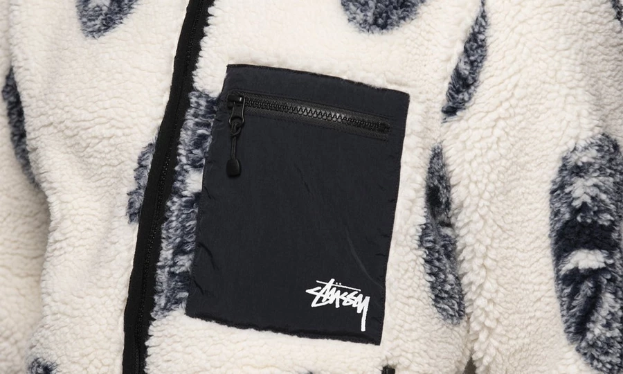 Stüssy Mask Jacquard Sherpa 118389 1002 | Dead Stock
