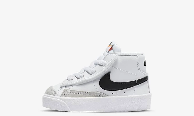 Nike Blazer Mid White Black GS