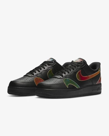 Nike Air Force 1 Misplaced Swoosh Black