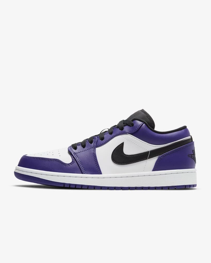 Jordan 1 Low Court Purple 553558-500 | Dead Stock display picture 1