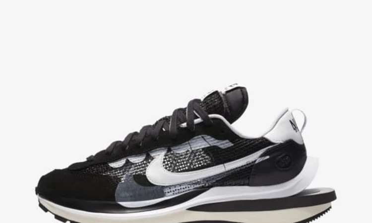 Nike x sacai VaporWaffle Black and White