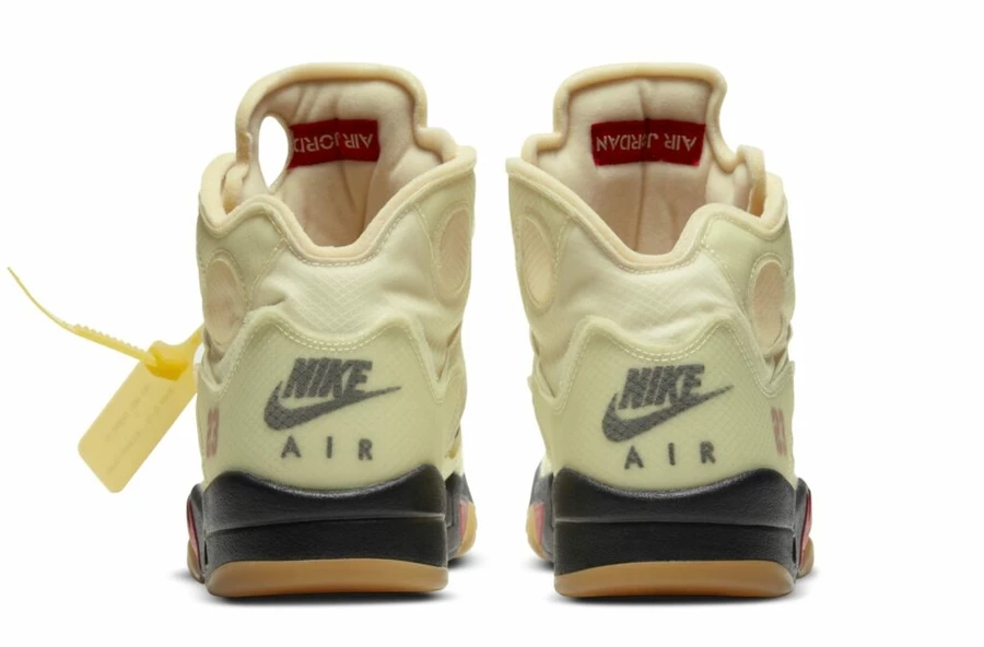 Off White x Nike Air Jordan Sail DH8565-100 Dead Stock