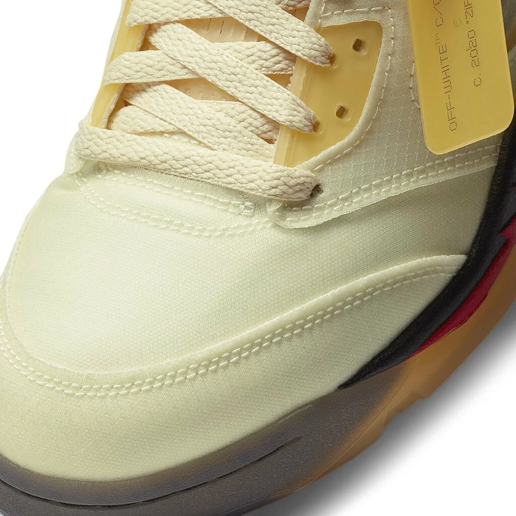 Off White x Nike Air Jordan 5 Sail DH8565-100 | Dead Stock Off White x Nike Air Jordan 5 Sail DH8565-100 | Dead Stock