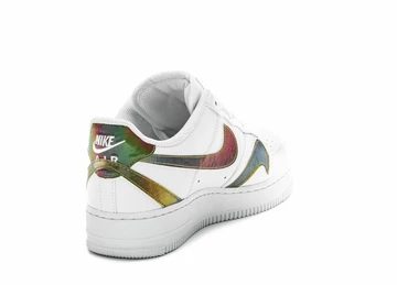Nike Air Force 1 Misplaced Swoosh Multi Color