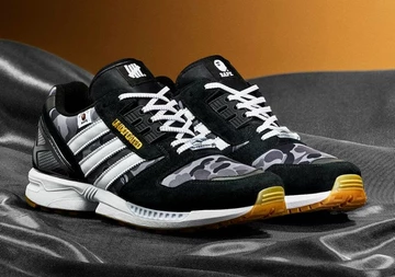 Bape x Undefeated x adidas ZX 8000
