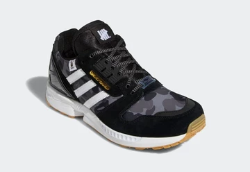 Bape x Undefeated x adidas ZX 8000