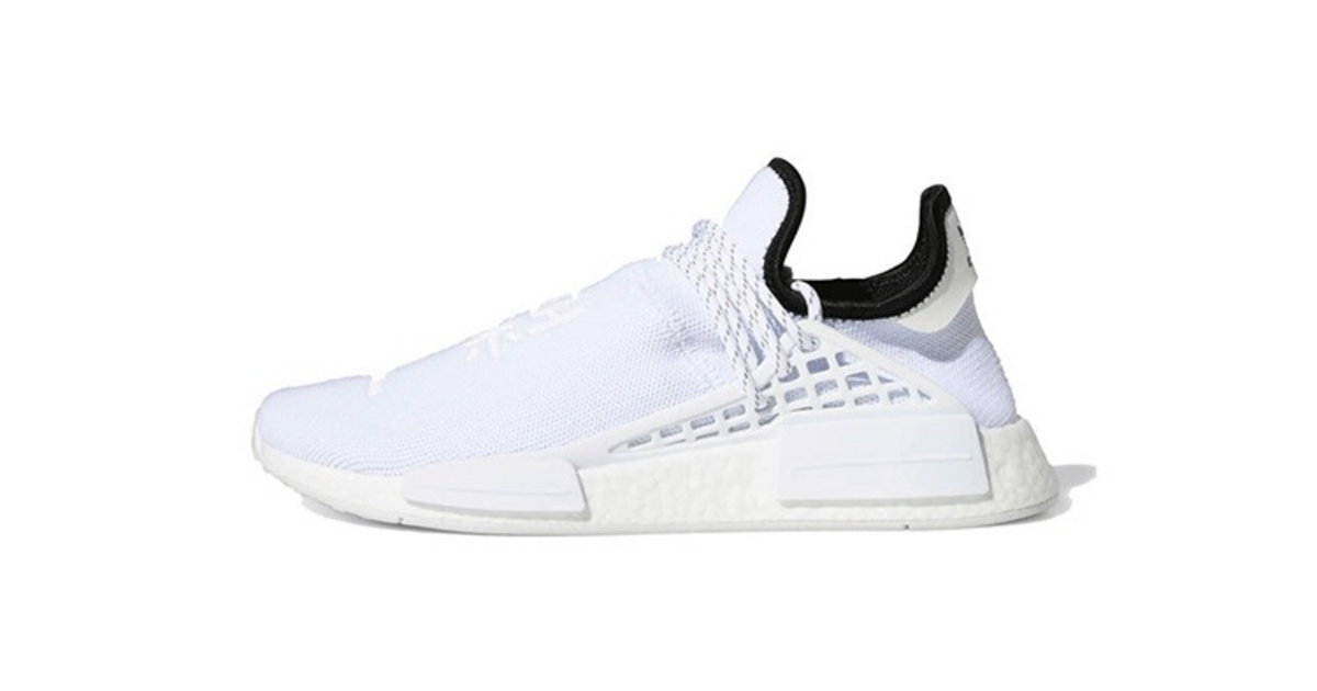 Pharrell Williams x adidas NMD HU Triple White GY0092 Dead Stock