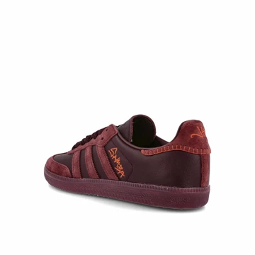 Jonah Hill x adidas Samba Maroon
