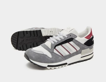 adidas ZX 600 Dash Grey Paar von der Seite plus Sohle