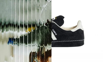 Recouture x adidas Campus Black