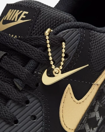 Nike Air Max 90 Black Metallic Gold