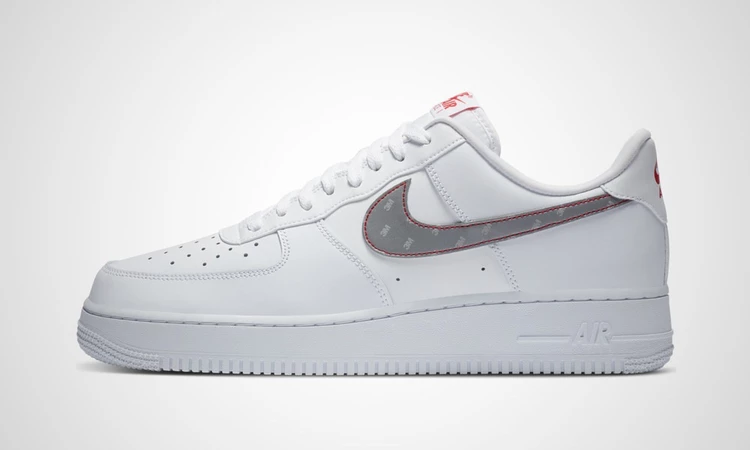 Nike Air Force 1 Reflective Swoosh Dead Stock