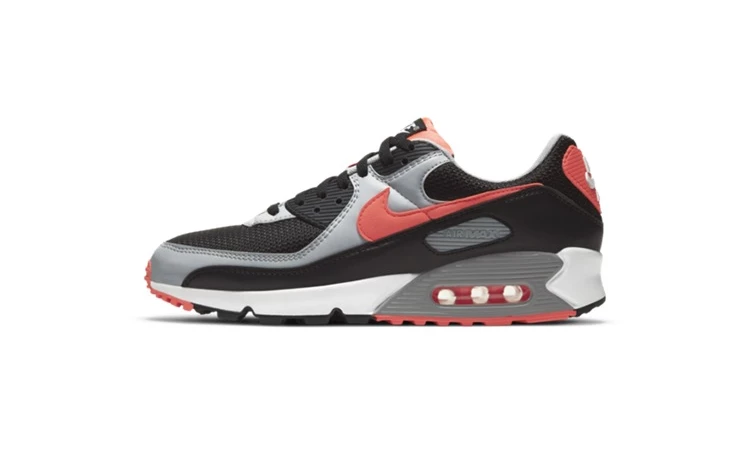 Air max 90 black white red online