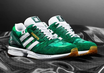 Bape x Undefeated x adidas ZX 8000 Green