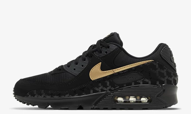 Black and gold nikes on sale