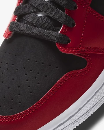 Jordan 1 Mid Gym Red White