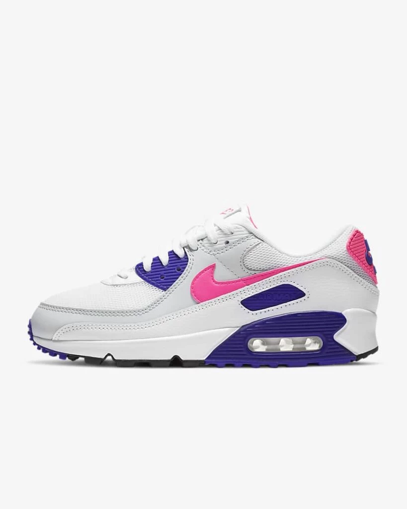 Nike air max 90 cool grey hyper pink best sale