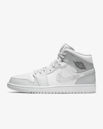 Nike Air Jordan 1 Mid White Camo