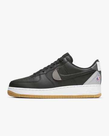 Nike Air Force 1 NBA Black Gum