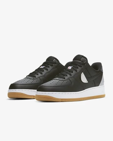 Nike Air Force 1 NBA Black Gum