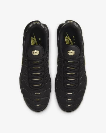 Nike Air Max Plus Black Metallic Gold
