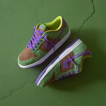 Nike Dunk Low Veneer Lookbook Paar von Oben