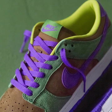 Nike Dunk Low Veneer Lookbook Detail Mittelfußbereich