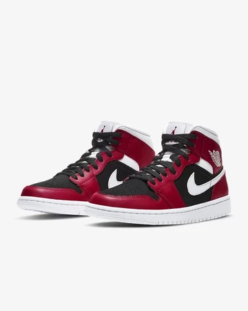 Nike Air Jordan 1 Mid Gym Red White