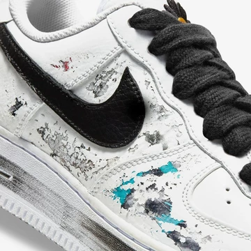 Nike x PEACEMINUSONE Air Force 1 Para Noise White