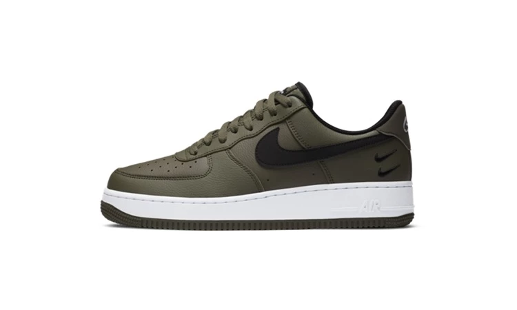 Nike Air Force 1 Double Swoosh Olive Green