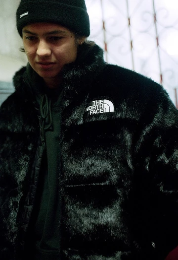 Supreme x TNF faux fur collection
