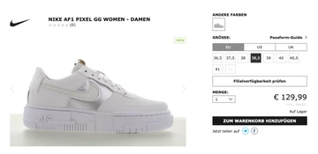 Nike Air Force 1 Shoelery aka Cuban Link