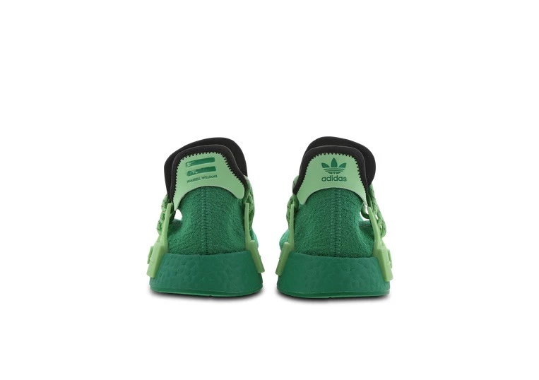 adidas gazelle silver green womens Adidas x Pharrell Williams Men's HU NMD Core Green Low Top Sneakers main image 0