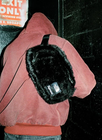 Supreme x TNF faux fur collection