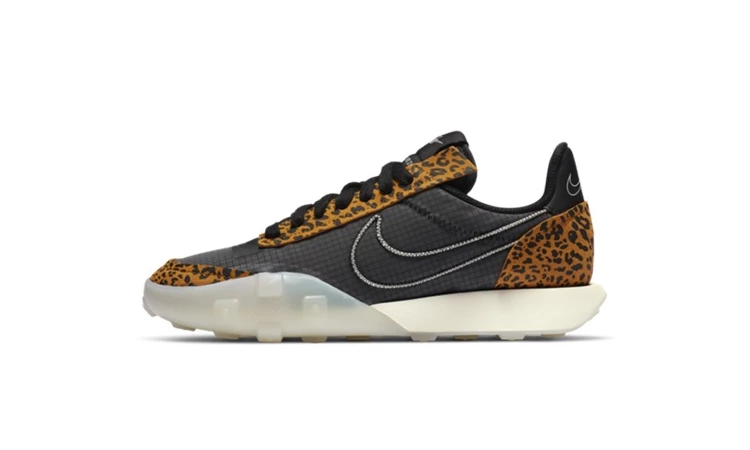 Nike Waffle Racer 2X Leopard DC9208 001 Dead Stock