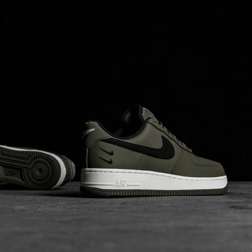 Nike Air Force 1 Double Swoosh Olive Green