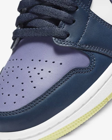 Jordan 1 Low Mismatched Purple Magenta