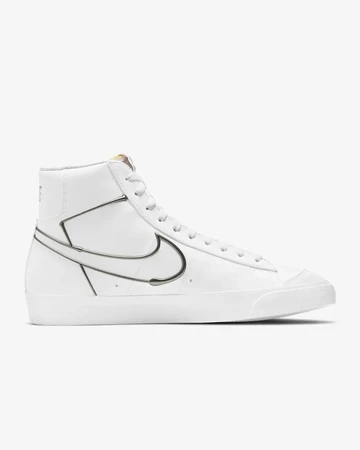 Nike Blazer Mid Metal Frame White