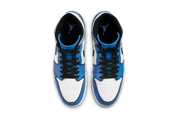 Jordan 1 Mid Signal Blue