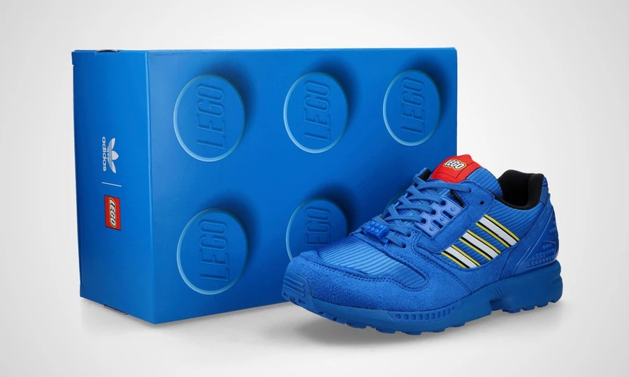Lego x adidas ZX 8000 Blue FY7083 | Dead Stock