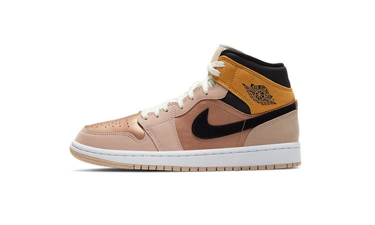 Jordan 1 Mid Bronze Toe