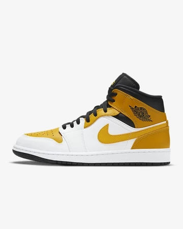 Jordan 1 Mid University Gold