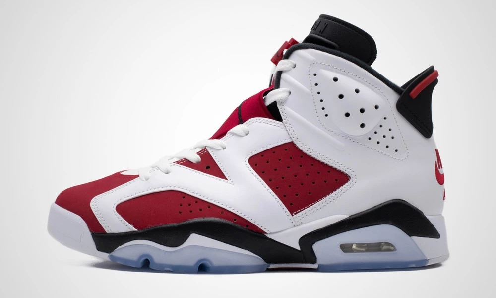 All red jordan 6 online