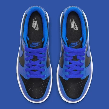 Nike Dunk Low Black Hyper Cobalt