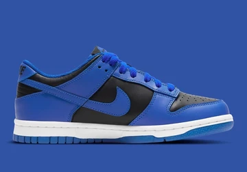 Nike Dunk Low Black Hyper Cobalt