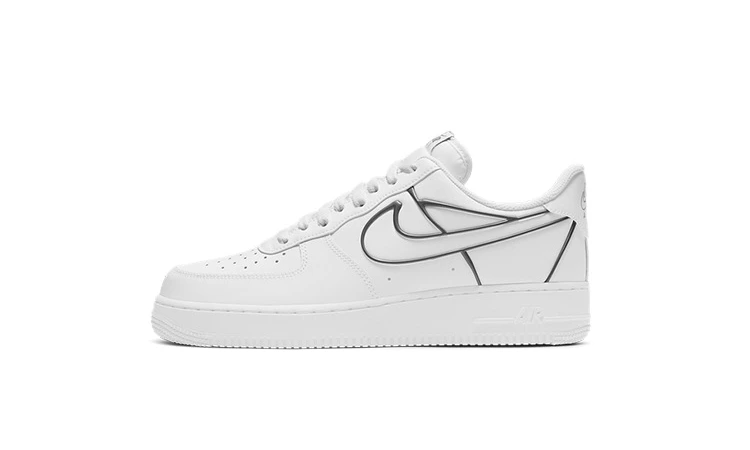 Nike Air Force 1 Metal Frame White